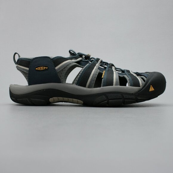 KEEN Men's 17 Newport H2 Blue Black Waterproof Hiking Bumper-toe Sport Sandals - Picture 4 of 12